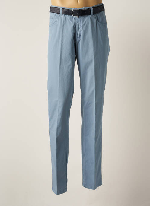 Pantalon chino albastru LUIGI MORINI bărbat