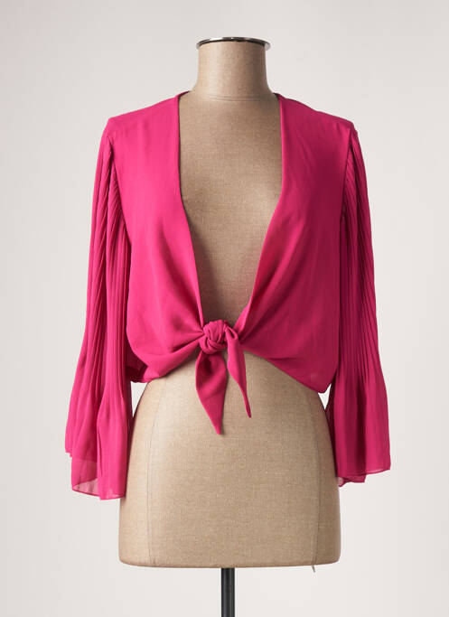 Cardigan petrecut roz RINASCIMENTO femeie