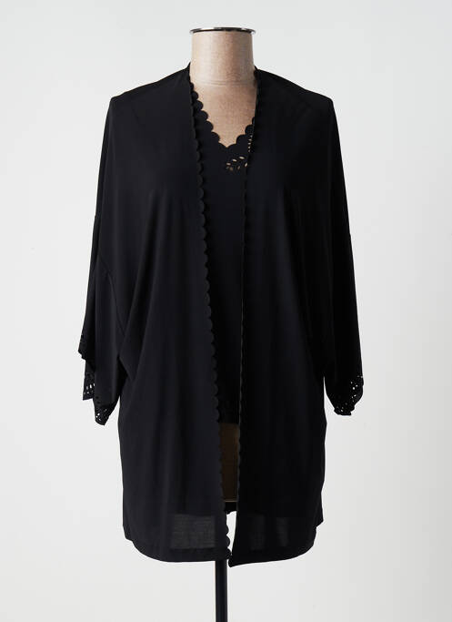 Twin-set negru TRICOT CHIC femeie