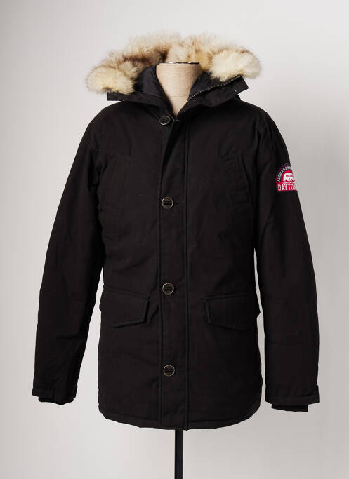 Parka negru DAYTONA bărbat