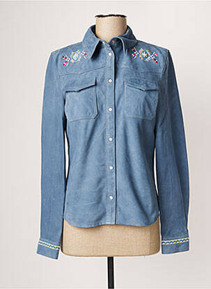 Cămașă albastru ROSE GARDEN femeie