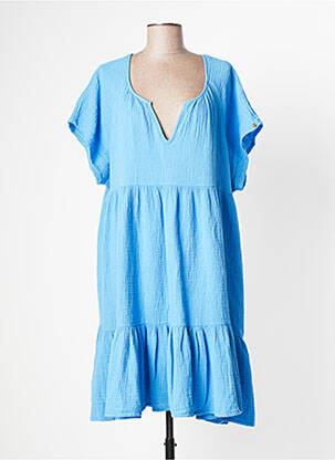 Rochie midi albastru BLUTSGESCHWISTER femeie