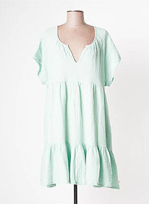 Rochie midi verde BLUTSGESCHWISTER femeie