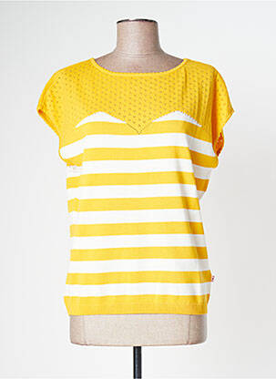 Pulover galben BLUTSGESCHWISTER femeie