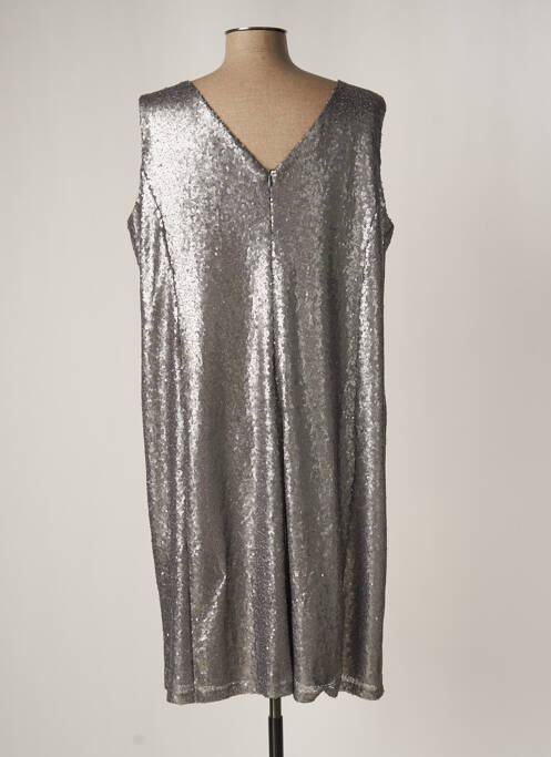 Rochie midi gri SPG JENUAN femeie