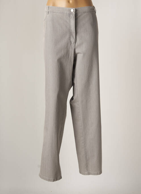 Pantalon drept gri TONI femeie