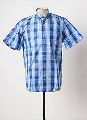 Cămașă cu mâneci scurte albastru DARIO BELTRAN bărbat