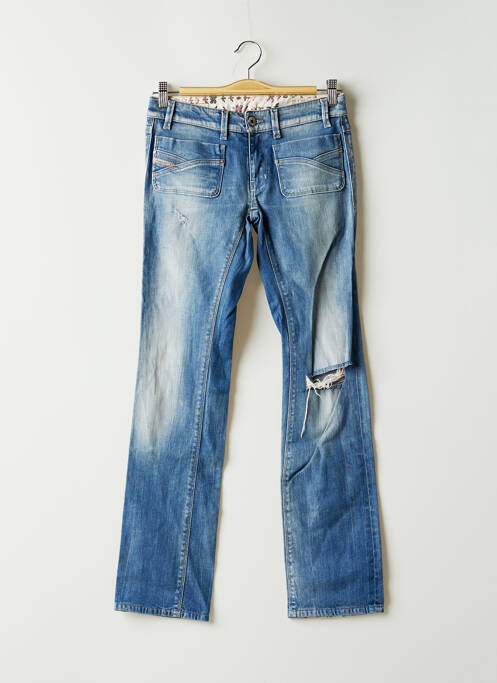 Blugi cu croială dreaptă albastru DIESEL femeie