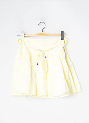 Fustă scurtă galben BONOBO JEANS femeie