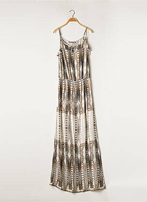 Rochie lungă bej GEISHA femeie