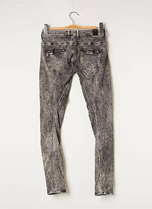 Pantalon slim talie joasă talie joasă gri GUESS femeie