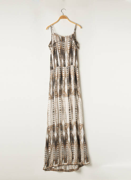 Rochie lungă bej GEISHA femeie