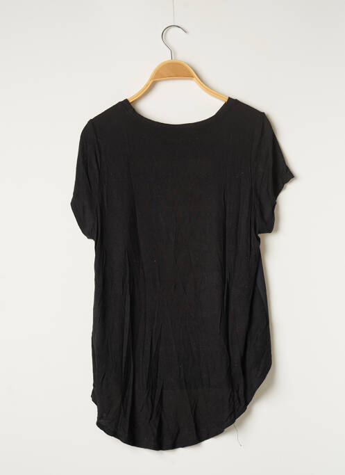 Tunică mâneci scurte negru HOLLISTER femeie