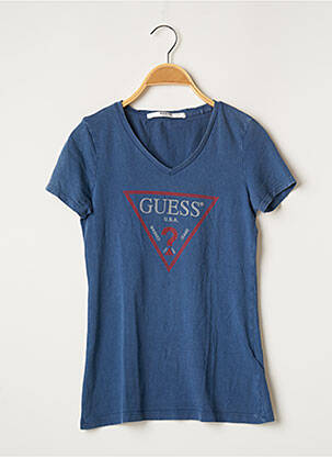 Tricou albastru GUESS femeie