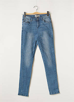 Blugi cu croială slim albastru CACHE CACHE femeie