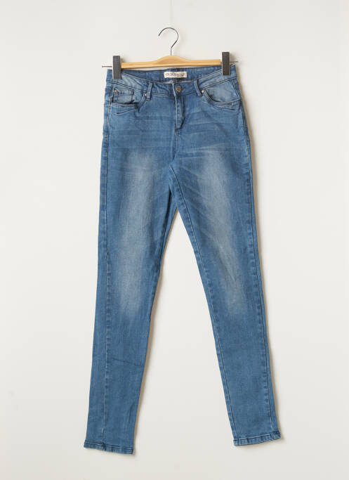 Blugi cu croială slim albastru CACHE CACHE femeie