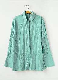 Cămașă țesătură poplin mâneci lungi verde PRETTY LITTLE THING femme