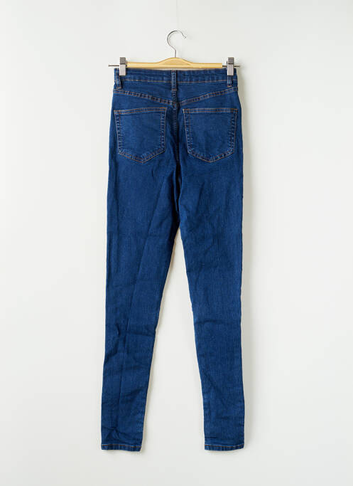 Blugi cu croială slim albastru PRETTY LITTLE THING femeie