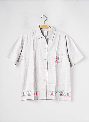 Pijama gri COMME LE JOUR femeie