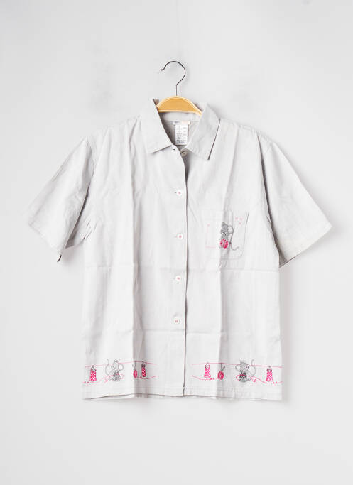 Pijama gri COMME LE JOUR femeie