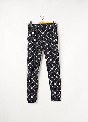 Pantalon slim elasticitate mărime normală negru H&M femeie