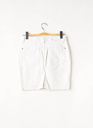 Fustă scurtă buzunare alb DENIM STUDIO femeie