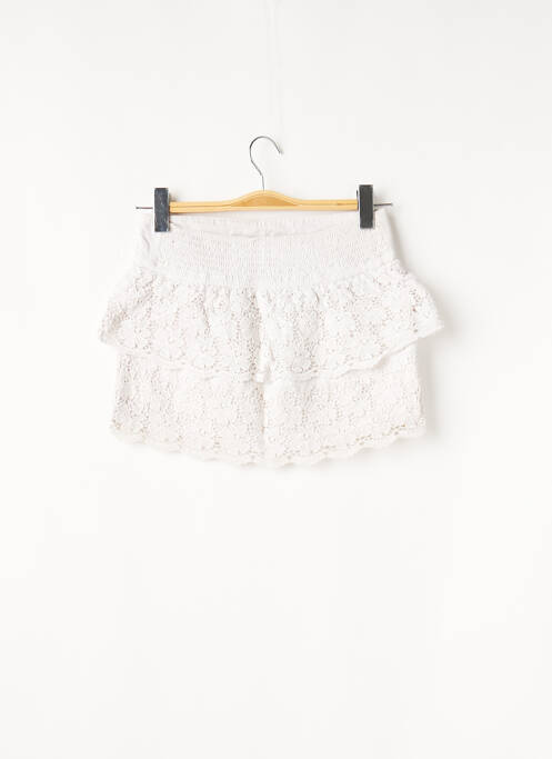 Fustă mini alb HOLLISTER femeie