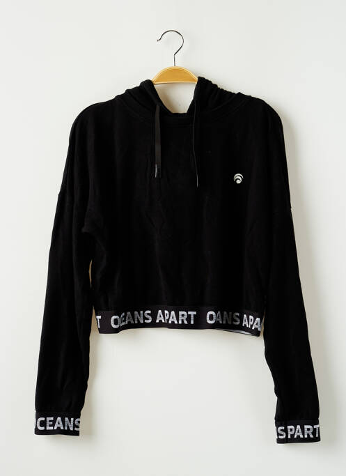 Hanorac cu glugă negru OCEANS APART femeie