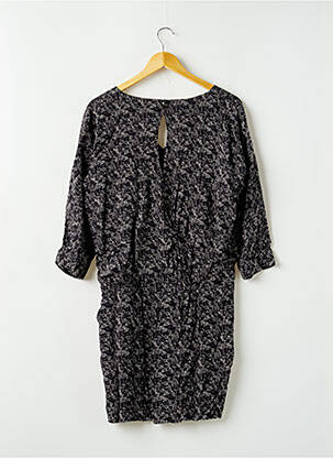 Rochie midi mâneci 3/4 mâneci 3/4 negru COMPTOIR DES COTONNIERS femeie