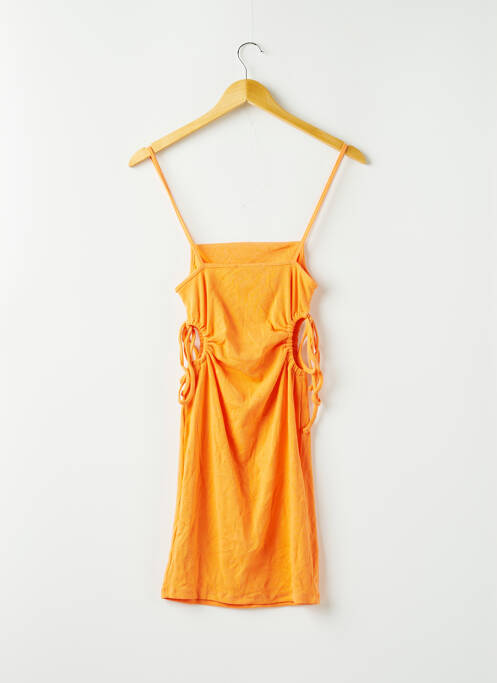 Rochie scurtă portocaliu ZARA femeie