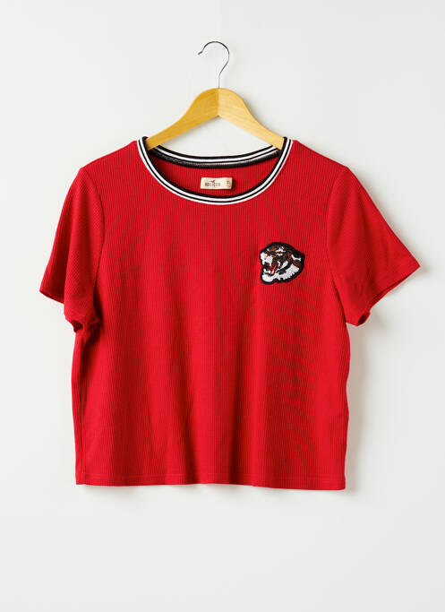 Top roșu HOLLISTER femeie