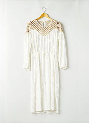 Rochie midi alb BELAIR femeie