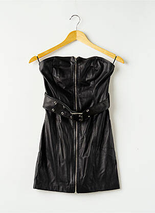 Rochie scurtă negru BERSHKA femeie