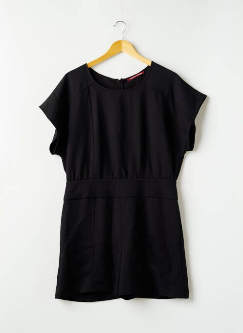 Salopetă scurtă negru COMPTOIR DES COTONNIERS femeie