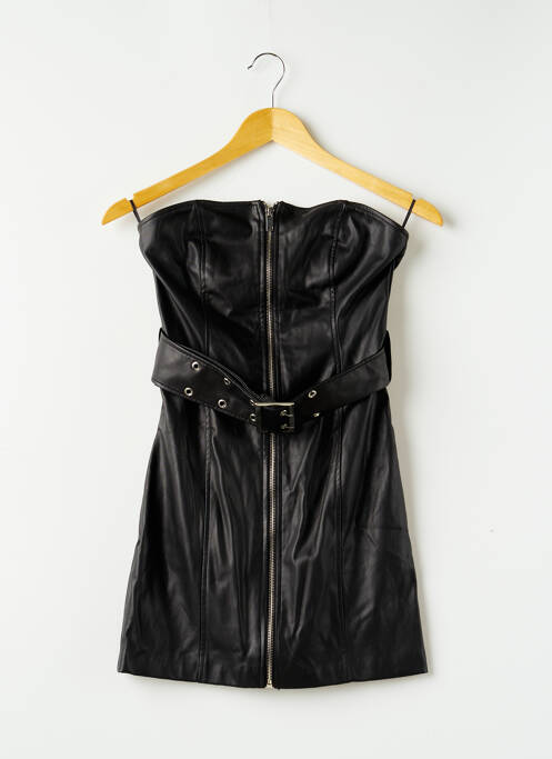 Rochie scurtă negru BERSHKA femeie