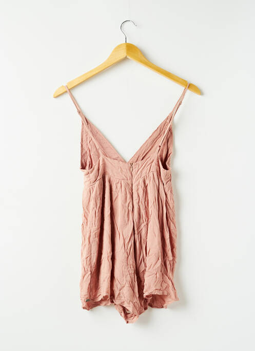 Salopetă scurtă roz PULL & BEAR femeie