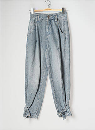 Blugi cu croială dreaptă albastru ZARA femeie