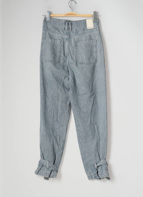 Blugi cu croială dreaptă albastru ZARA femeie