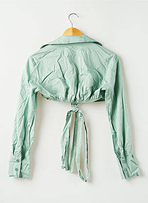 Top mâneci lungi verde BOOHOO femeie
