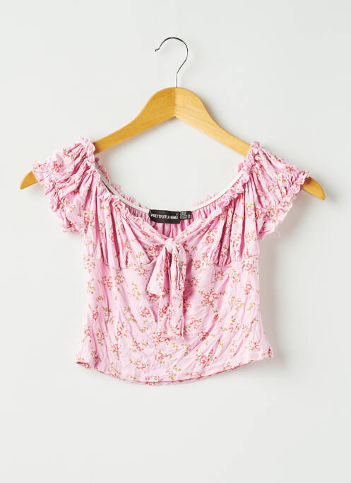 Top roz PRETTY LITTLE THING femeie