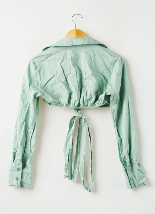 Top verde BOOHOO femeie