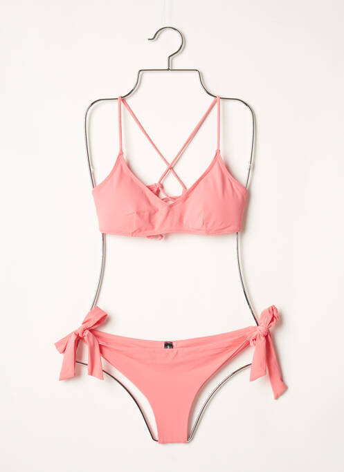 Costum de baie din două piese roz UNDIZ femeie