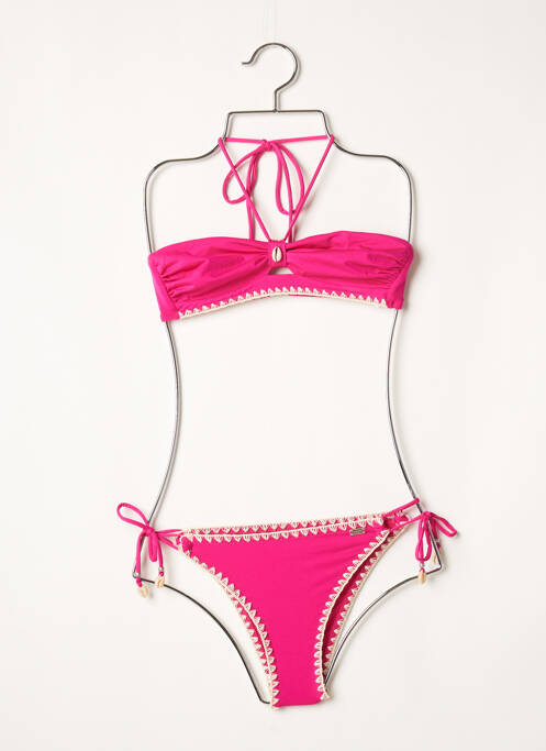 Costum de baie din două piese roz BANANA MOON femeie