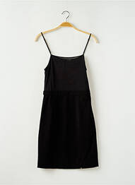 Rochie midi țesătură crep fără mâneci negru MOLLY BRACKEN femme