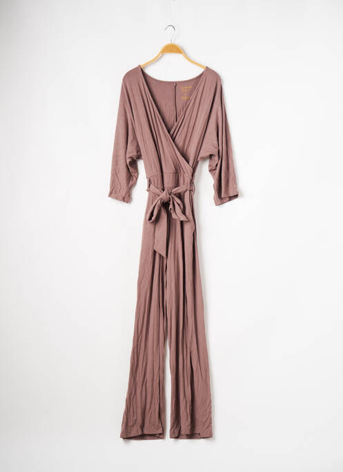 Salopetă-pantalon roz LES LUNES femeie