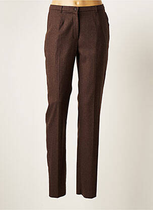 Pantalon drept maro WEINBERG femeie