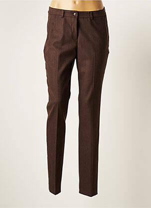Pantalon drept maro WEINBERG femeie