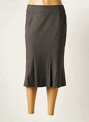 Fustă midi gri FRANK WALDER femeie