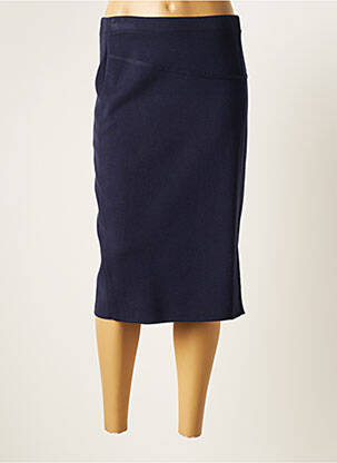 Fustă midi albastru LUCIA femeie