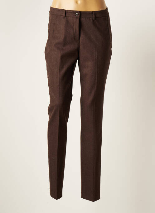 Pantalon drept maro WEINBERG femeie